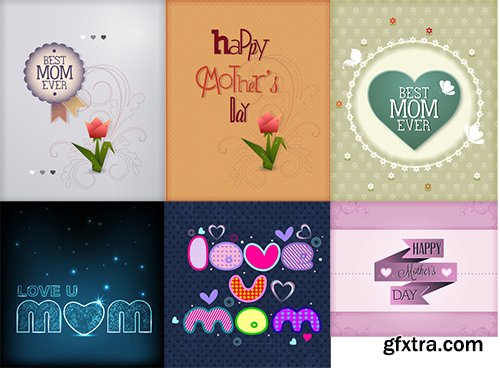 Vectorious - Mothers Day Vector Collection 1