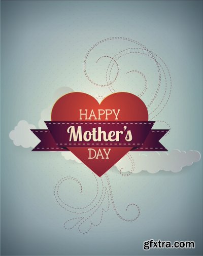 Vectorious - Mothers Day Vector Collection 1