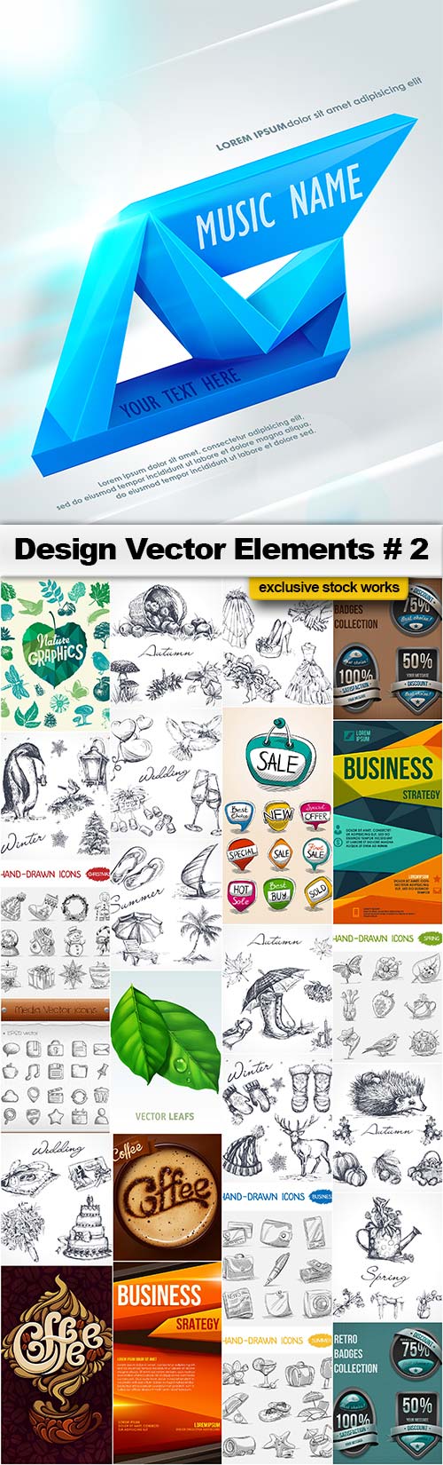 Design Vector Elements 2 - 25x EPS