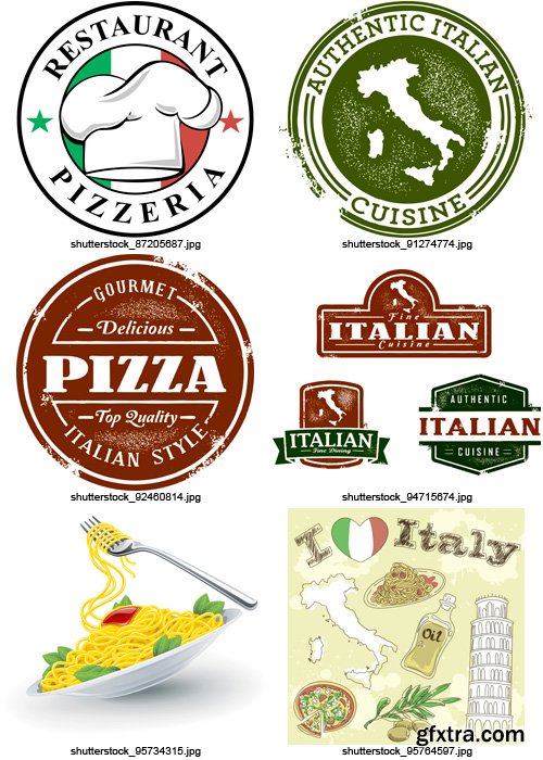 Amazing SS - Italian Cuisine, 25xEPS