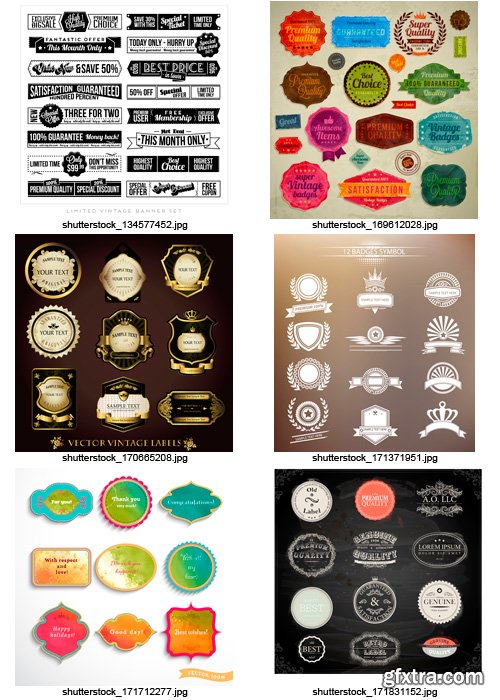 Amazing SS - Badges & Stickers 7, 25xEPS