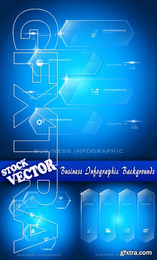 Stock Vector - Business Infographic Backgrounds