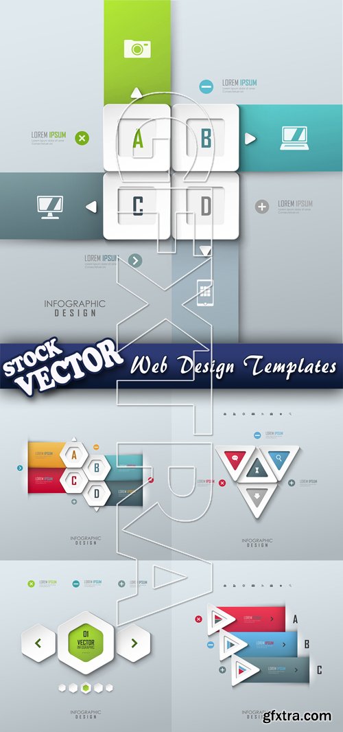 Stock Vector - Web Design Templates