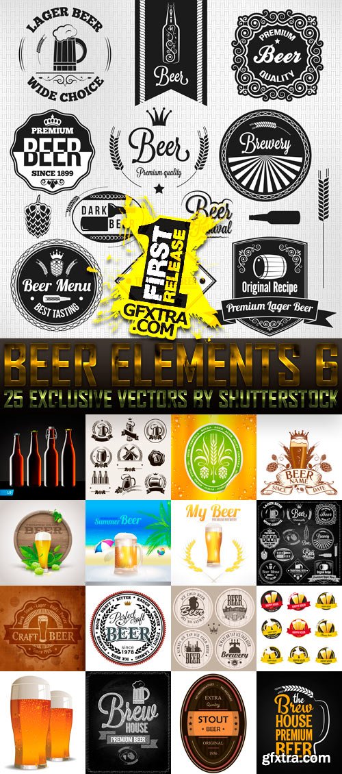 Amazing SS - Beer Elements 6, 25xEPS