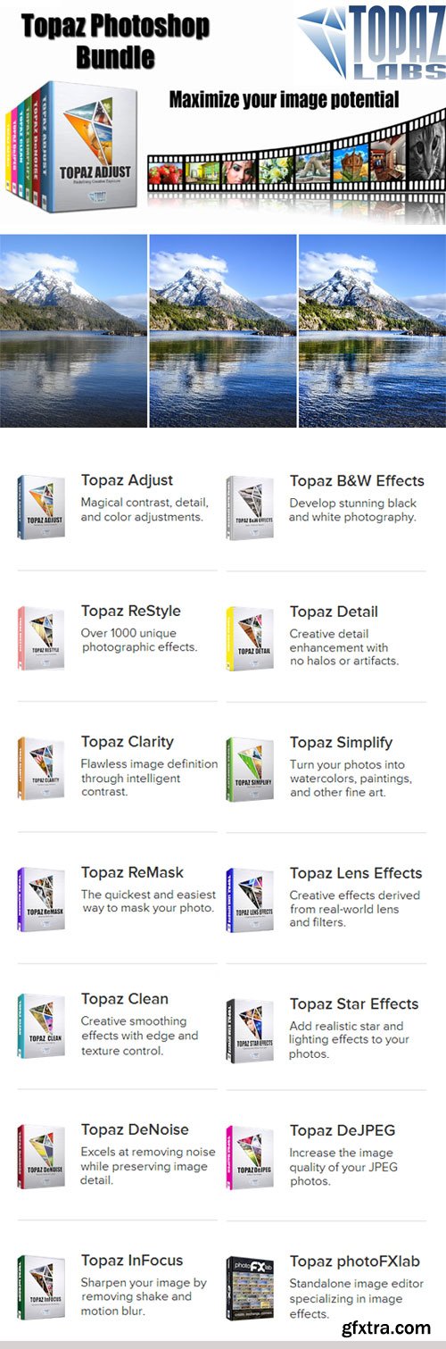 Topaz Labs - Photoshop Bundle 2013 FULL!