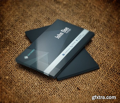 Grey Business Card