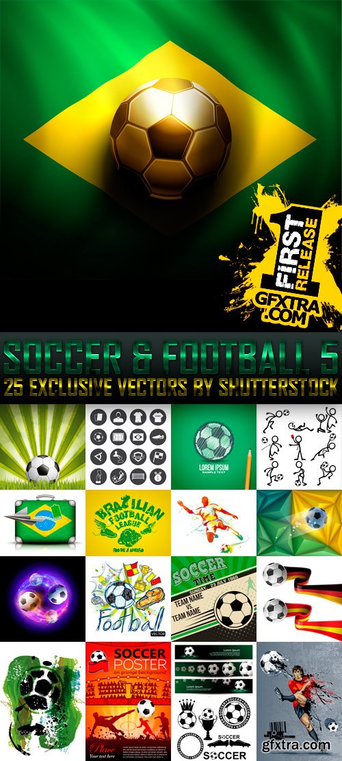 Amazing SS - Soccer & Football 5, 25xEPS