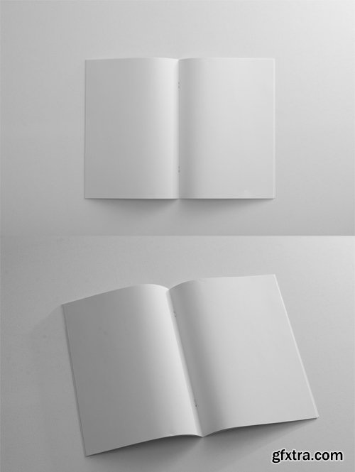 2 Brochure A4 Inside Mockup Templates