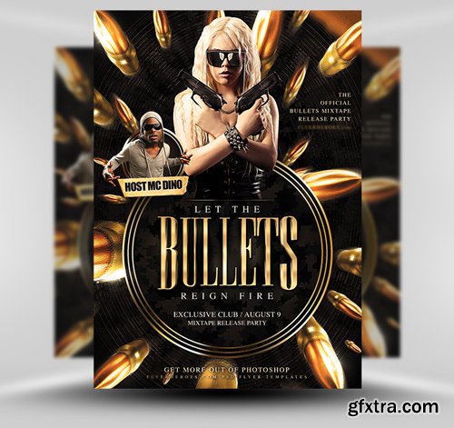 Bullets Flyer Template