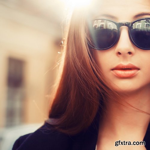 Amazing SS - Fashion woman in sunglasses, 25xJPGs