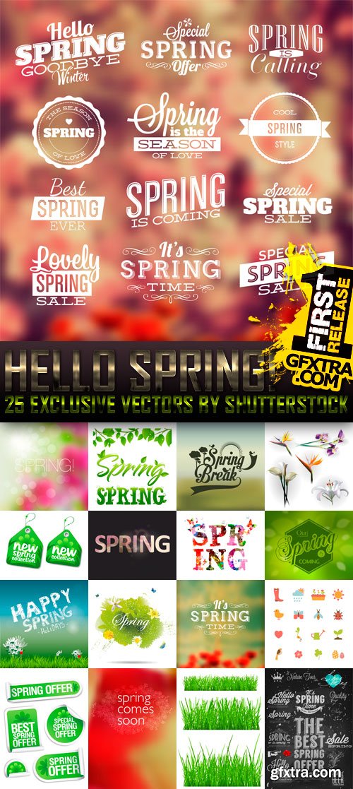 Amazing SS - Hello Spring! (vol.3), 25xEPS