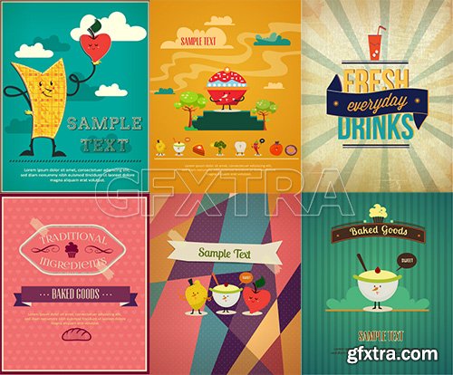 Vectorious Food and Drinks Vector Collection 1