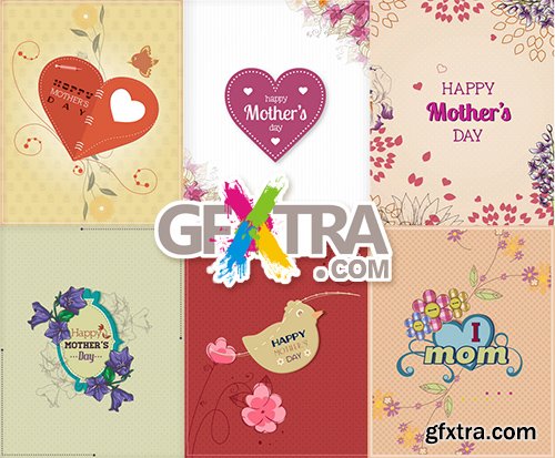 Vectorious Mothers Day Vector Collection 2