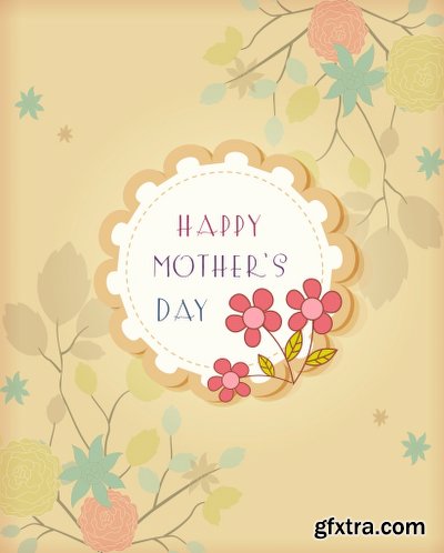 Vectorious Mothers Day Vector Collection 2