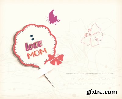 Vectorious Mothers Day Vector Collection 2