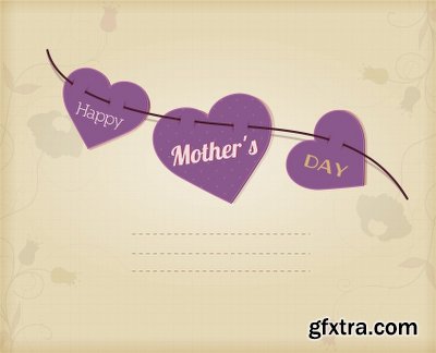 Vectorious Mothers Day Vector Collection 2