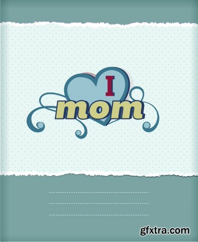 Vectorious Mothers Day Vector Collection 2