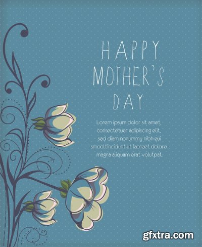 Vectorious Mothers Day Vector Collection 2