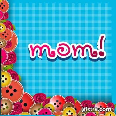 Vectorious Mothers Day Vector Collection 2