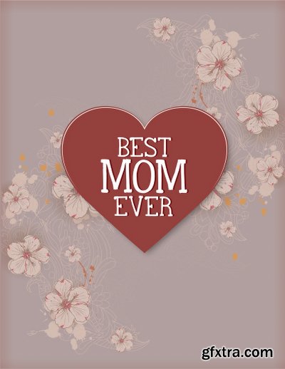 Vectorious Mothers Day Vector Collection 2