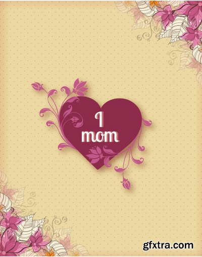 Vectorious Mothers Day Vector Collection 2