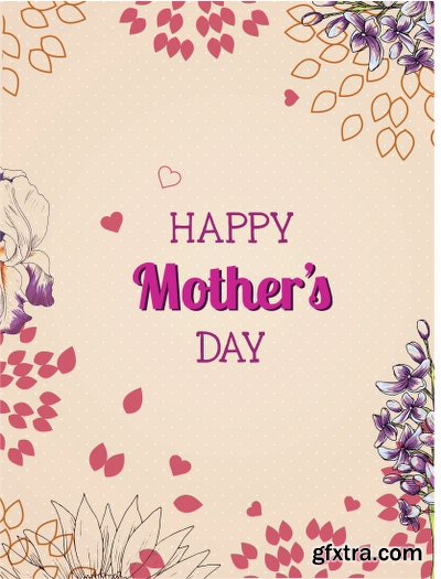 Vectorious Mothers Day Vector Collection 2