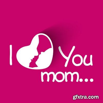 Vectorious Mothers Day Vector Collection 2