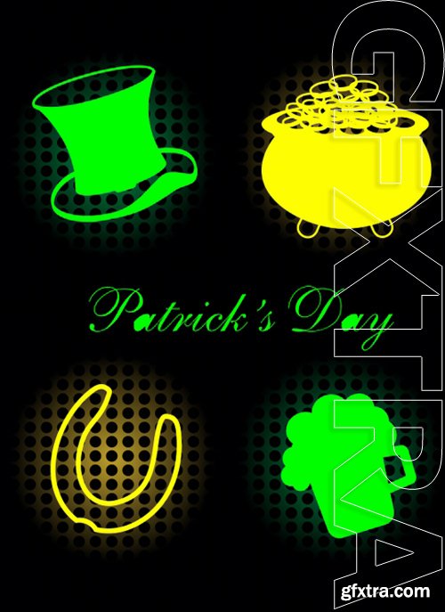 Vectorious Patricks Day Vector Collection 1