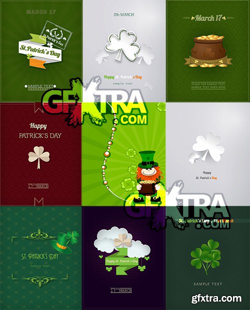 Vectorious Patricks Day Vector Collection 1