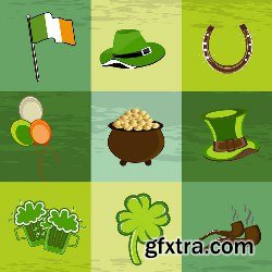 Vectorious Patricks Day Vector Collection 1