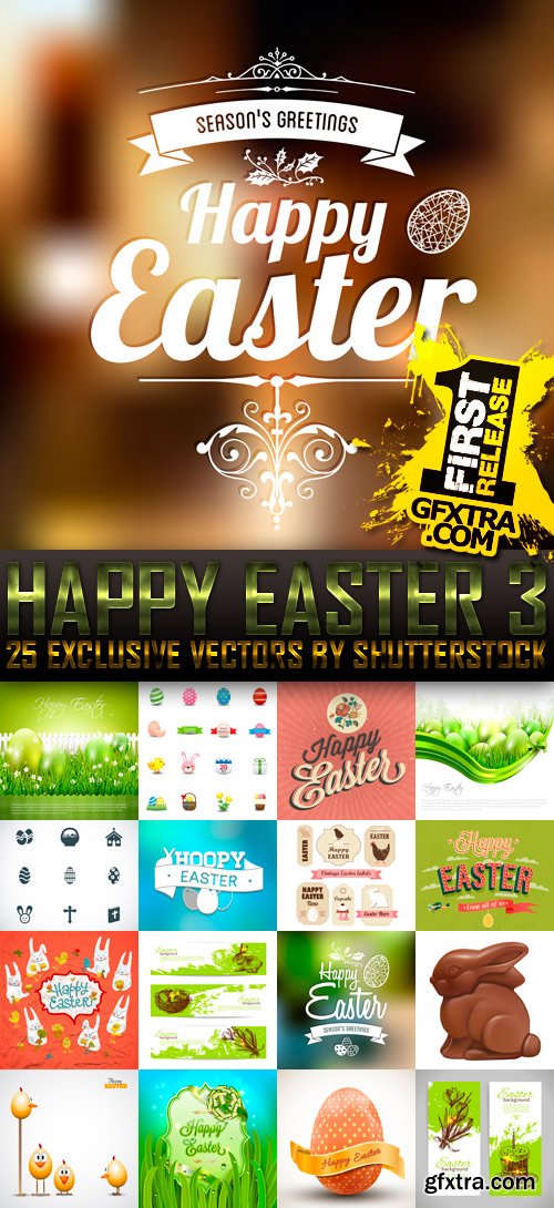 Amazing SS - Happy Easter 3, 25xEPS