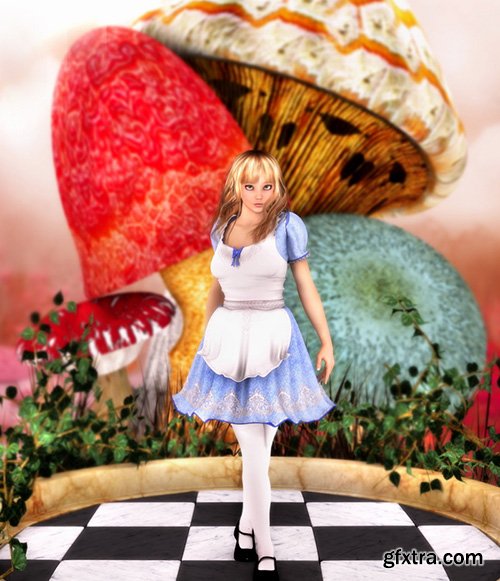 DAZ3D Wonderland Bundle For PoseR