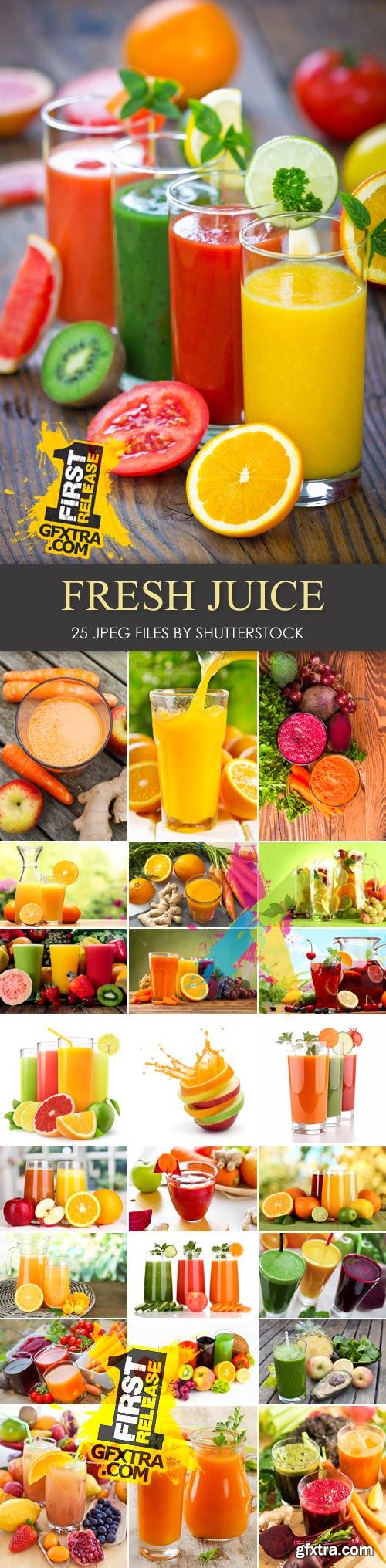 Stock Photo - Fresh Juice