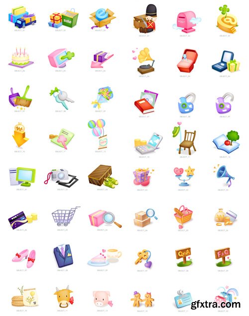 Shopping Icons Vector Collection