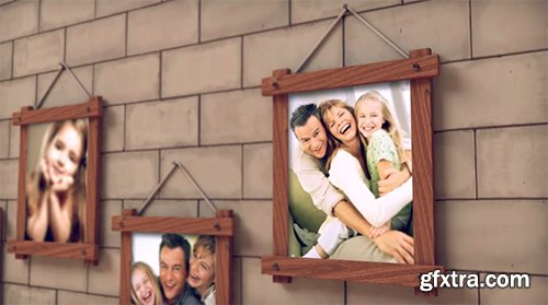 VideoHive Fireplace Warm Photo Memories 5875425