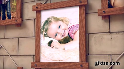 VideoHive Fireplace Warm Photo Memories 5875425