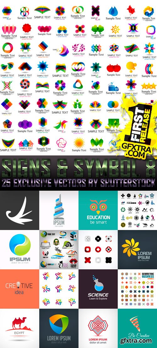 Amazing SS - Signs & Symbol 8, 25xEPS