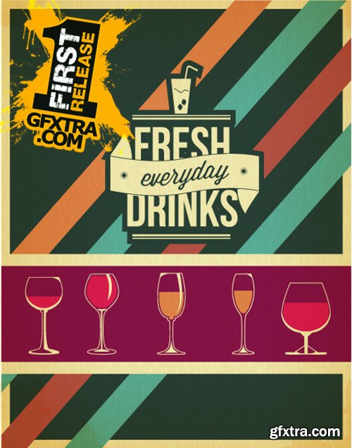 Vectorious Food and Drinks Vector Collection 3