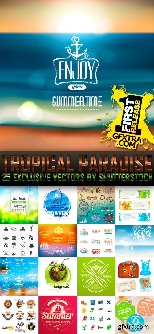 Amazing SS - Tropical Paradise (vol.4), 25xEPS