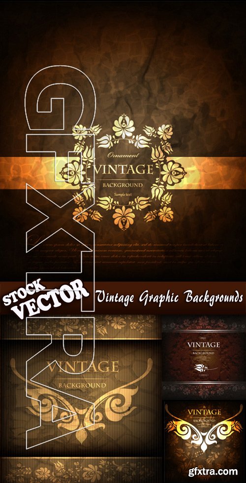 Stock Vector - Vintage Graphic Backgrounds