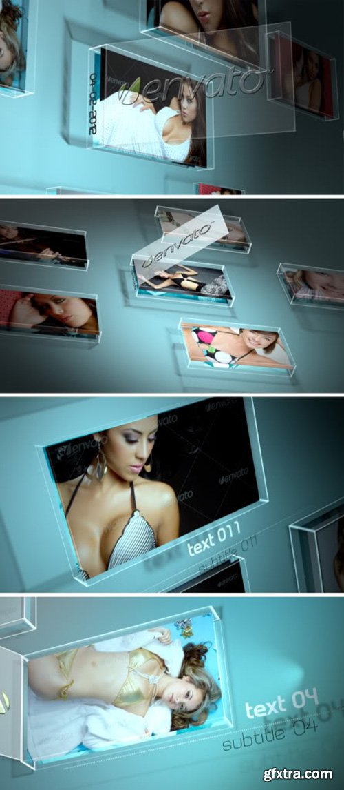 Videohive Glass Box Portfolio Showcase 1623284