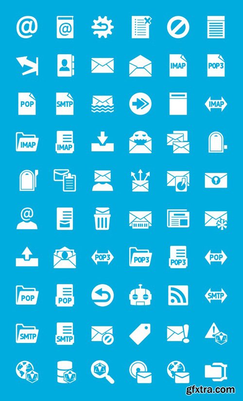 Windows 8 Mail Icon Set