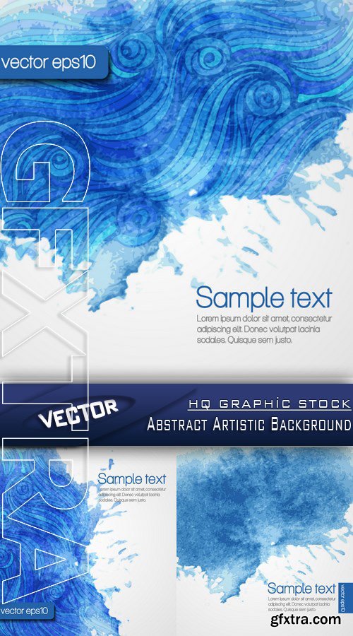 Stock Vector - Abstract Artistic Background