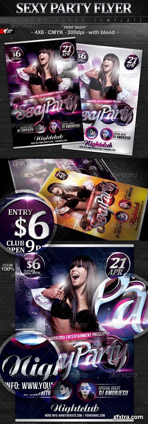 GraphicRiver - Sexy Party Flyer Template 2213465