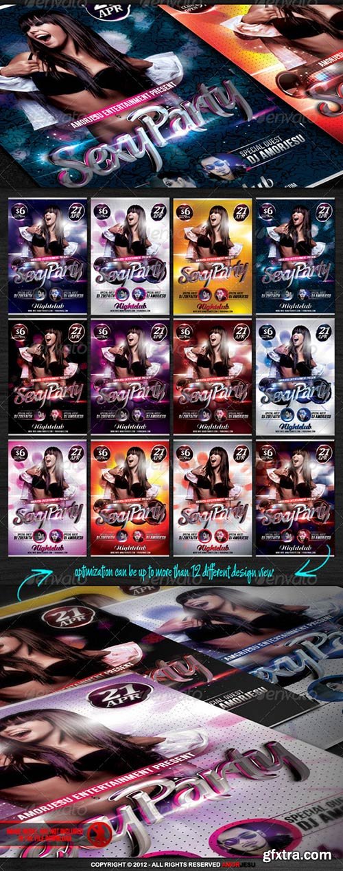 GraphicRiver - Sexy Party Flyer Template 2213465