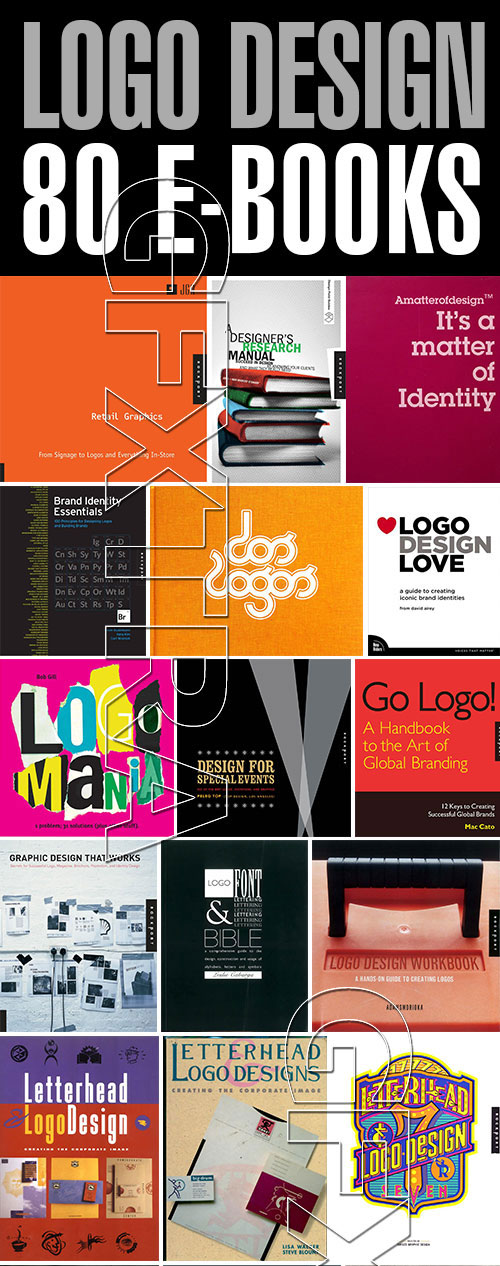 Logo Design 80 e-Books!