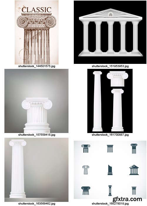 Amazing SS - Ancient Columns, 25xEPS