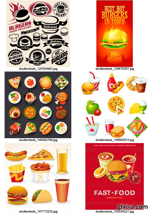 Amazing SS - Fast Food Design (vol.2), 25xEPS