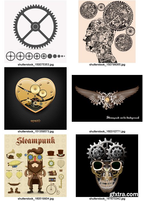 Amazing SS - Steampunk, 25xEPS