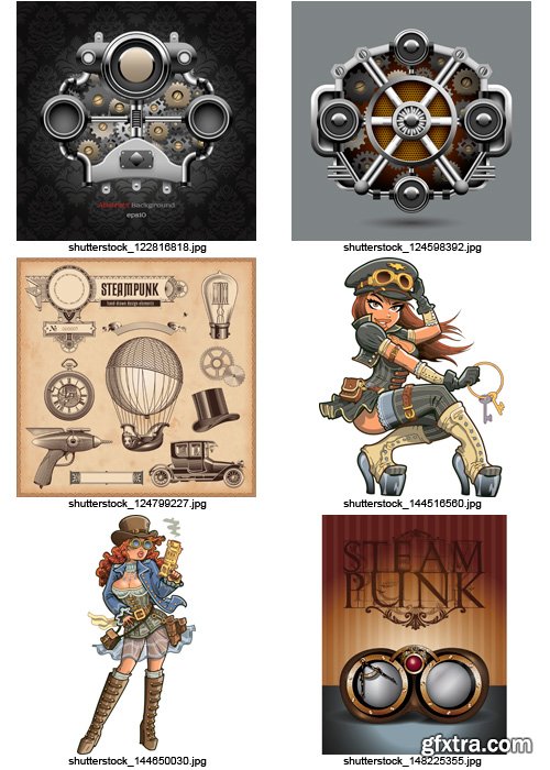 Amazing SS - Steampunk, 25xEPS